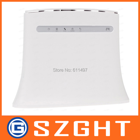 ZTE MF283 4g lte wireless Router unlocked MF283U CPE Router with 4g antenna with rj11 port PK huawei B593 E5186 B315 B310 ► Photo 1/3