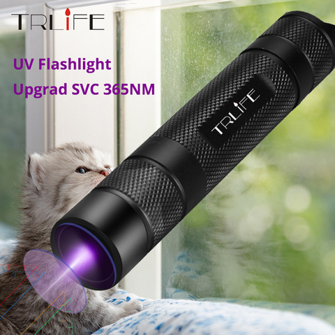 TRLIFE 100W Super Bright led UV flashlight 18650 uv torch scorpion ultra violet light ultraviolet light Upgrade UV lamp beads ► Photo 1/6