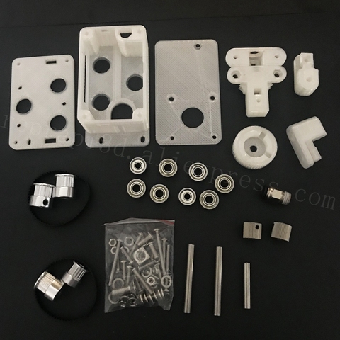 Dual Wheel PLA Printed B2D Extruder Newest Feeder For DIY UM2 Ultimaker 2 Extended+ 3d Printer Ratio 1:3 3D Printer parts ► Photo 1/6