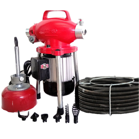 Automatic Dredge Machine GQ-80 Electric Pipe Dredging Sewer Tools Professional Clear Toilet Blockage Drain Cleaning Machine 1PC ► Photo 1/6