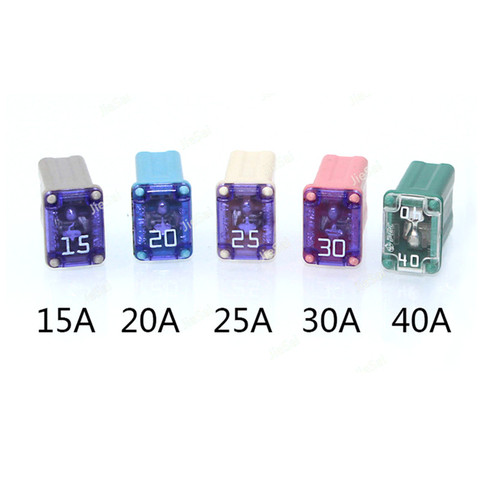 Micro M Rectangle Fuse Mini Size PEC Automotive Car Fuse 15A 20A 25A 30A 40A For Ford Levin Toyota HYUNDAI LINCOLN ► Photo 1/2