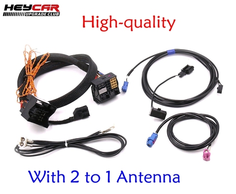 High-quality MQB CAR MIB STD2 ZR NAV Discover Pro Radio Adapter Cable Wire harness FOR Golf 7 MK7 Passat B8 Tiguan ► Photo 1/6