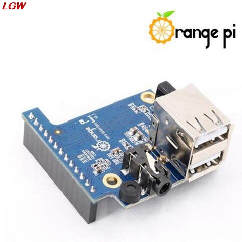 Orange Pi adapter board 2 USB 2.0 special expansion card for Orange Pi Zero PC IO microphone USB AHS ► Photo 1/6