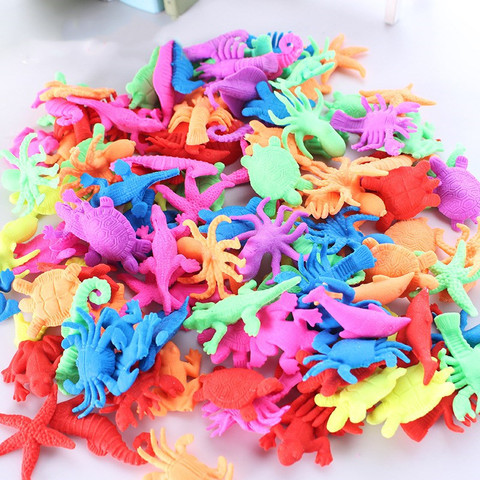 30PCS Growing In Water Bulk Swell Sea Creature Various Kinds Mixed Expansion Toy Colorful Puzzle Creative Magic Toys ► Photo 1/6