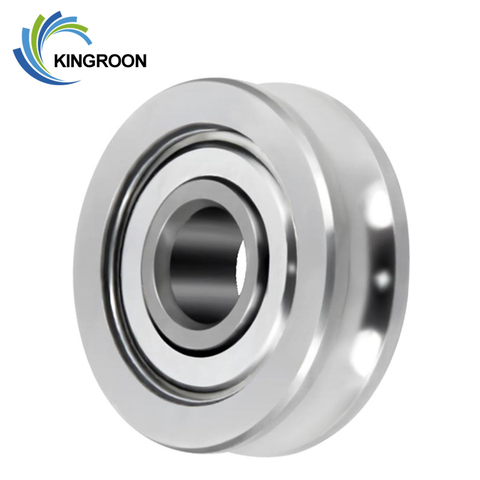 KINGROON 5pcs U604ZZ U Groove Guide Wheel For 3D Printer Extruder Bearing 4*13*4mm Ball Bearings 3D Printer Parts ► Photo 1/6