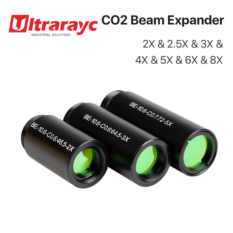CO2 laser 10600nm Laser Beam Expander 1.5X 2X 2.5X 3X 4X Galvanometer Laser Marking Lenses Optics Beam Expand ► Photo 1/5