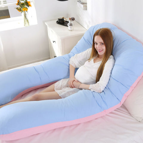 Sleeping Support Pillow For Pregnant Women Body Cotton Solid U Shape Maternity Pillows Pregnancy Side Sleepers ► Photo 1/6