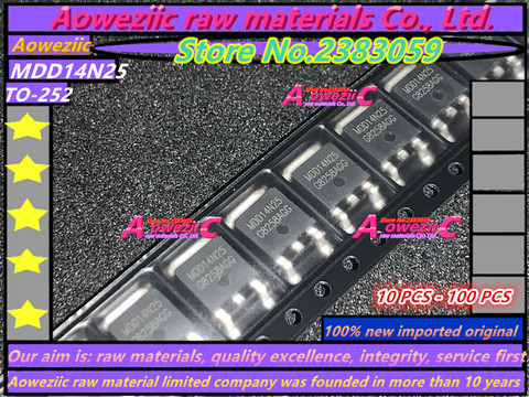 Aoweziic 100% new imported original MDD14N25 14N25  SMK630D SMK630  FDD8N50NZ 8N50NZ  AOD5N50  D5N50  TO-252 LCD plasma tube ► Photo 1/4