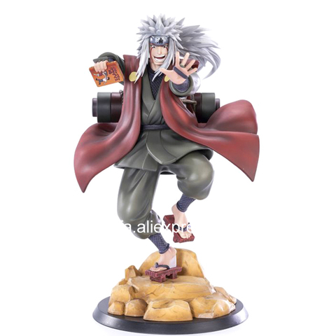 23cm Naruto Shippuden Anime Figure Naruto Jiraiya Gama Sennin Action Figure Jiraiya Uchiha Sasuke Hatake Kakashi Figurine Toys ► Photo 1/1