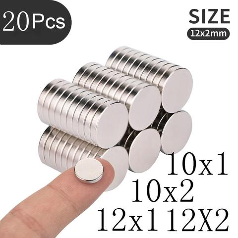 5 10 20 PCS/Lot  12x2mm Magnet Hot Round Magnet Strong magnets Rare Earth Neodymium Magnet ► Photo 1/6