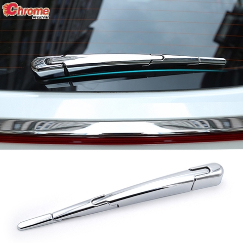 For Kia Sportage QL 2017 2022 Chrome Rear Trunk Window Wiper Arm Blade Cover Trim Overlay Nozzle Molding Car Styling ► Photo 1/6