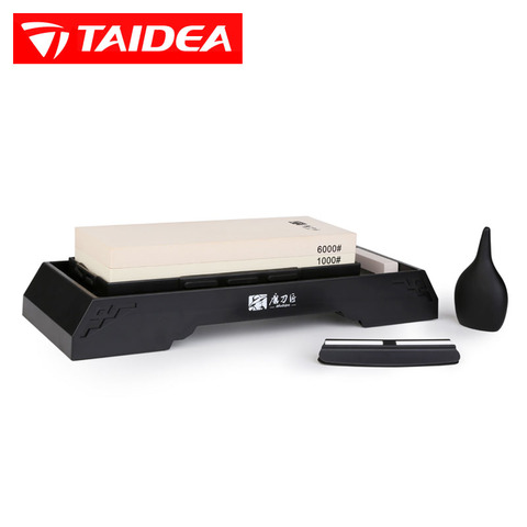 GRINDER1000/6000 Grit sharpening stone double-sided domestic knife sharpener for kitchen grindstone whetstone Big size TG8610 ► Photo 1/6