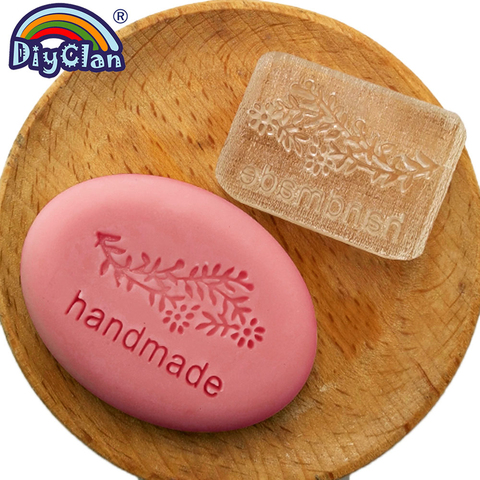 Acrylic DIY resin chapte handmade logo anthemia Resin soap stamp chapter diy patterns Z0090HM ► Photo 1/6
