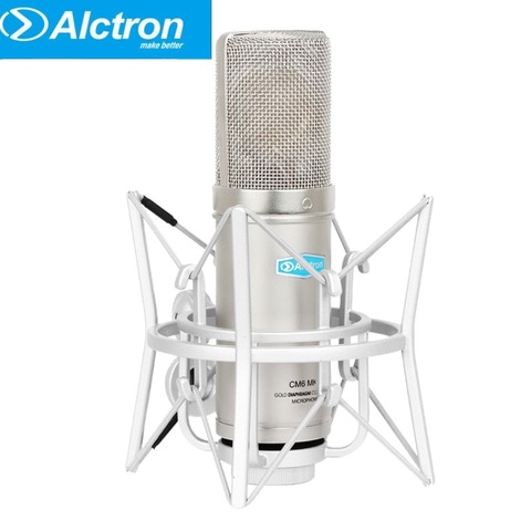 New upgrade Alctron CM6 MKII condenser microphone capacitor Cardioid large diaphragm condenser recording microphone ► Photo 1/1
