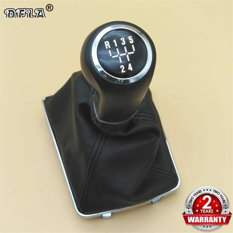 For VAUXHALL OPEL ASTRA H 2004 2005 2006 2007 2008 2009 2010 Car-styling 5 Speed Automatic Car Gear Shift Knob Leather Boot ► Photo 1/6