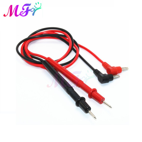 1 Pair Digital Multimeter Universal 1000V 10A Test Lead Probe Cable For SMD For SMT Needle Tip 72CM Length ► Photo 1/6