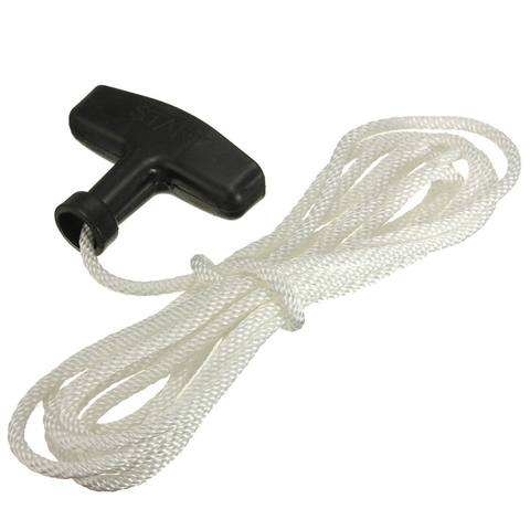 3/4/5mm 1.2m Universal Generator Starter Handle Without Cover Pull Cord Line Rope Home wholesale ► Photo 1/3
