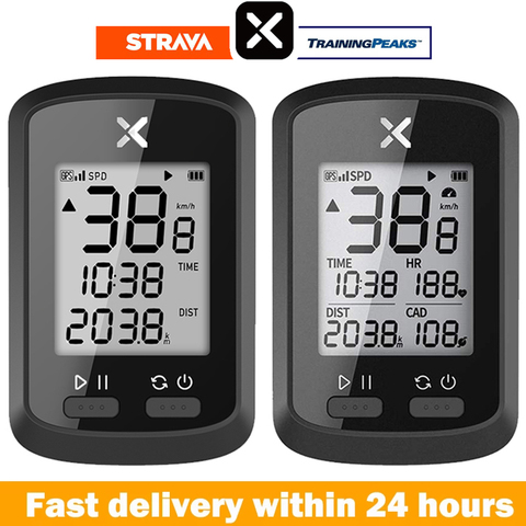 XOSS Bike Computer G+ Wireless GPS Speedometer Waterproof Road Bike MTB Bicycle Bluetooth ANT+ with Cadence Cycling Computers ► Photo 1/6