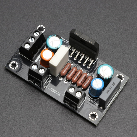 KYYSLB Positive and Negative DC Double 20-28V 68W LM3886 TF Amplifier Board HIFI High Fidelity Enthusiast Mono Amplifier Board ► Photo 1/6