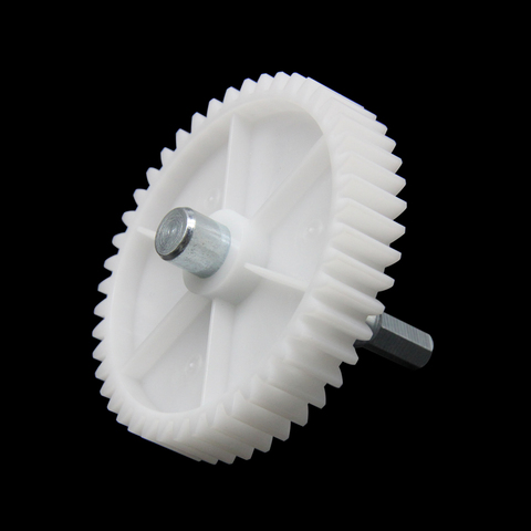 Meat Grinder Pinion Mincer Plastic Gear Z45 Metal Shaft for RMG 1215 1216 1217 1218 1219 1222 Kitchen Appliance Parts - Large ► Photo 1/6