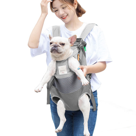 Pet Backpack Carrier For Cat Dogs Front Travel Dog Bag Carrying For Animals Small Medium Dogs Bulldog Puppy Mochila Para Perro ► Photo 1/6