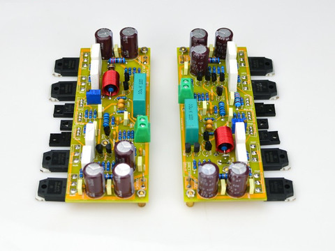 One Pair hifi Classic Symasym5-3 Discrete Power Amplifier board / Kit / Pcb  ON NJW0302/0281 ► Photo 1/6