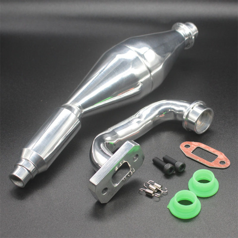 RC HSP Baja SS FG 1:5 Monster Truck Aluminum Side Exhaust Pipe 15003 ► Photo 1/2