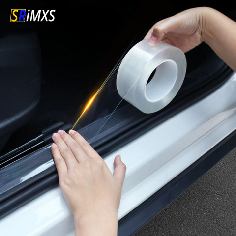 Car Door Stickers Anti-collision Stickers Anti-scratch Car Bumper Sticker Scratchproof Door Sill Full Protector Sticker Car ► Photo 1/6