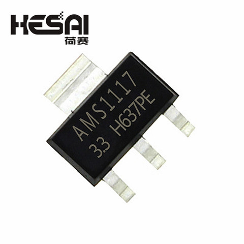 10Pcs Original AMS1117-3.3 AMS1117-3.3V AMS1117 LM1117 1117 Voltage Regulator ► Photo 1/3