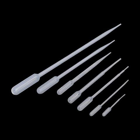 0.2/0.5/1/2/3/5/10ML Laboratory Pipette Plastic Disposable Graduated Pasteur Pipette LDPE Liquid Dropper Lab Supplies 10 Pcs ► Photo 1/6