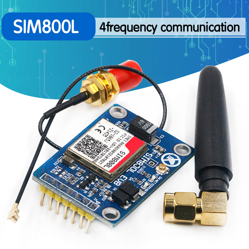 SIM800L GPRS GSM Module PCB Antenna SIM Board Quad band for MCU Arduino 