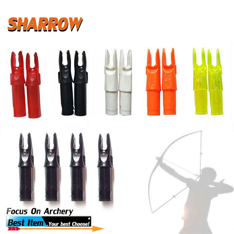 30Pcs Archery Arrow Nock for ID6.2mm Carbon Arrow Shaft For Hunting Camping Broadhead Arrow Shooting Accessories ► Photo 1/6