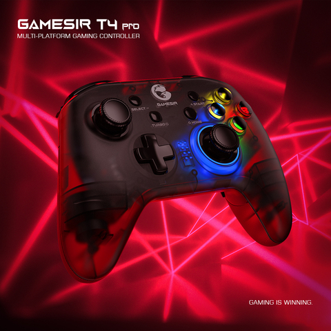 GameSir T4 Pro Bluetooth Game Controller 2.4GHz Wireless Gamepad applies to Nintendo Switch Apple Arcade and MFi Games ► Photo 1/6