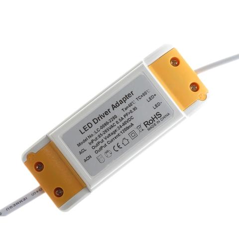 Freeshipping 30W 36W 42W 48W 50W LED Panel light driver adapter AC85-265V Power supply 600mA 1050mA 1450mA Lighting Transformer ► Photo 1/5