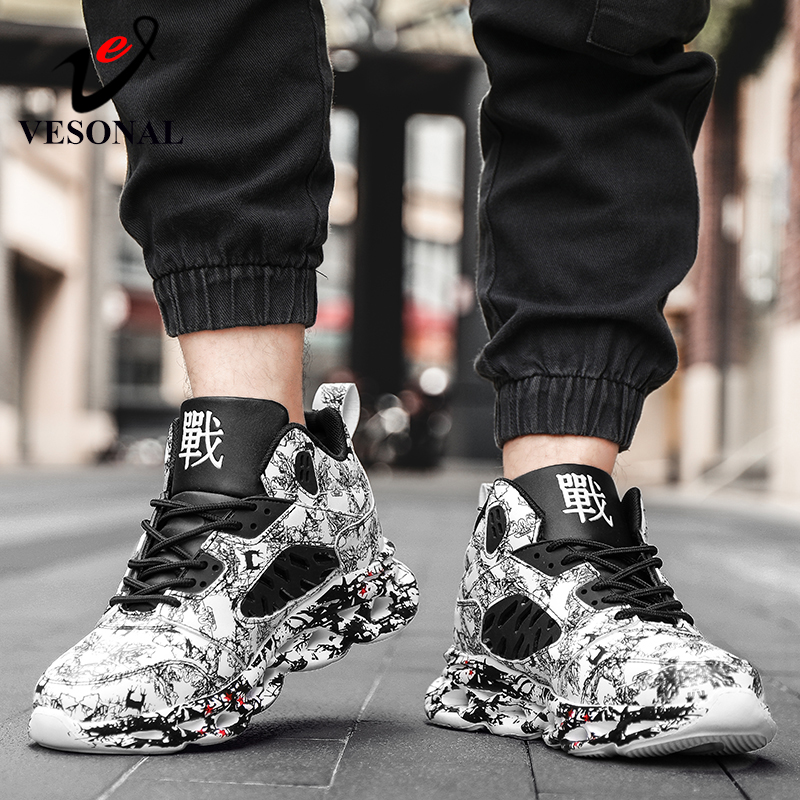 youth trending Graffiti Men's 2022 sneakers men male Autumn streetwear hip top comfort hip hop fashion walking footwear - Price & Review | AliExpress Seller - VESONAL Streetwear Store | Alitools.io