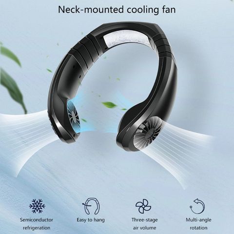 Buy Online Usb Micro Portable 2 In 1 Air Cooler Mini Electric Air Conditioner Portable Hanging Neck Fan Alitools