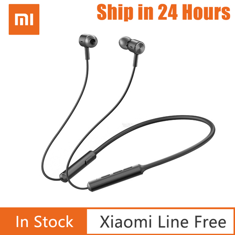 Xiaomi mi Bluetooth Earphone Line Free aptX Adaptive Sports Neckband Magnetic Wireless Earbuds DSP+cVc IPX5 Waterproof Earphone ► Photo 1/6