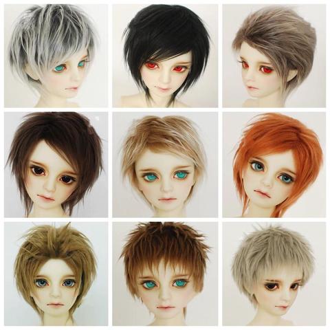 BJD wig 1/3 1/4 1/6 1/8 1/12Fashion hair doll wig blythe obitsu11 wig ► Photo 1/6