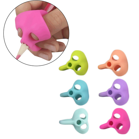 3 PCS Pencil Grips Writing Aid Grip Trainer Posture Correction Finger Grip for Kids Preschoolers Children Adults Special Needs ► Photo 1/6