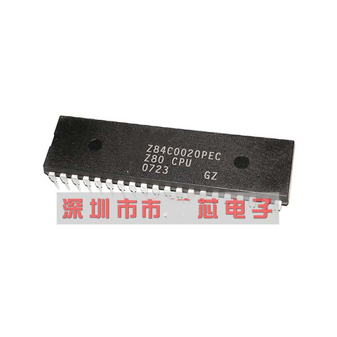 1pcs/lot Z84C0020PEC Z80CPU Z80-CPU Z80 CPU DIP-40 ► Photo 1/1