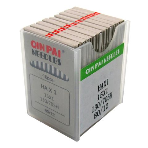 100PCS 15x1 QINPAI#HAX1 Flat Shank Home Sewing Needle Compatible with  Brother Singer Viking ► Photo 1/2