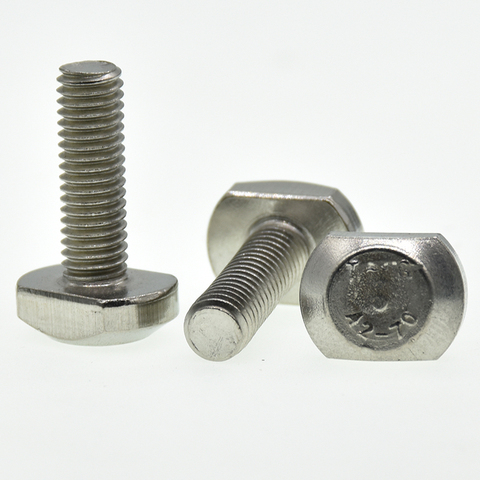 M5 M6 M8 M10 stainless steel T Shape Punch Milling Machine Screw Threaded Rod Clamping Cap Bolt for T-Slot T-head bolts ► Photo 1/5