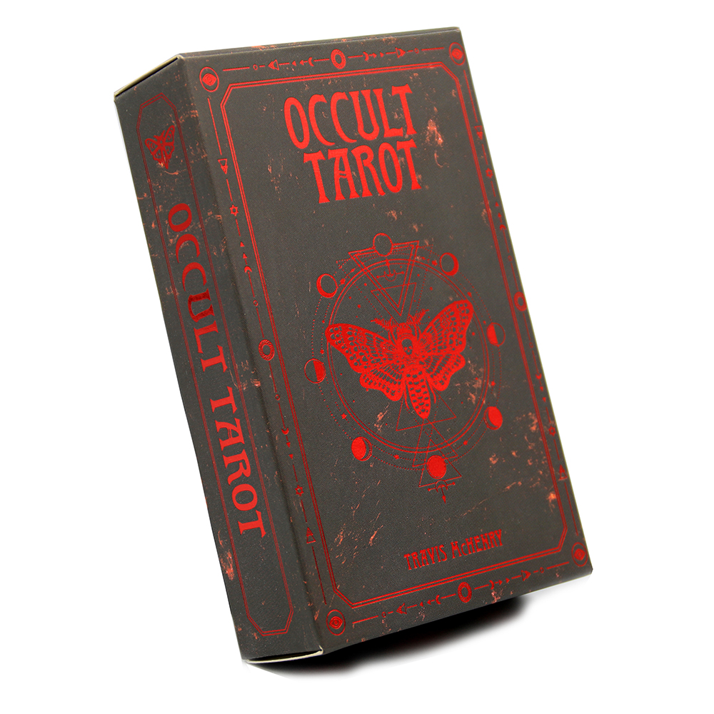 78 Cards Deck Occult Tarot Full English Oracle Cards Family Party Board Game 