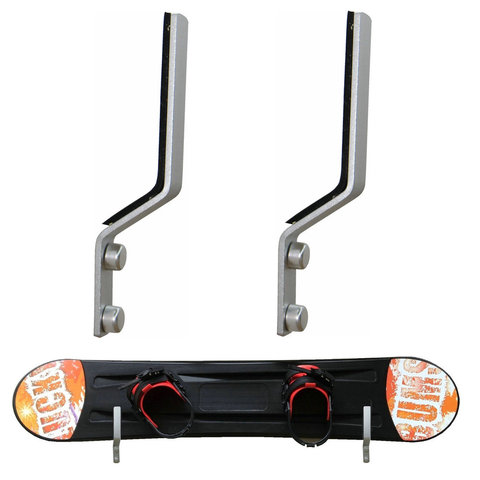 2Pk Snowboard Wall Storage Rack Wall Mount Wall Display Rack -Aluminum ,Superior Quality Storage Holders ► Photo 1/6