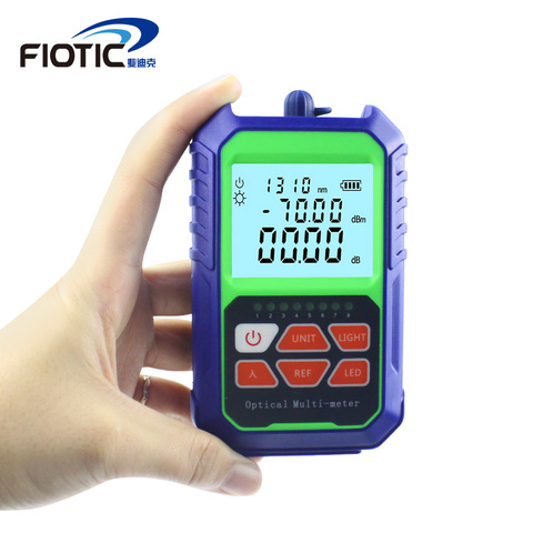 Ftth High Precision Handheld mini Fiber Optical Power Meter -70+3 dBm Fiber Optical Cable Tester ► Photo 1/6