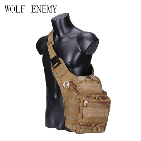 Outdoor Military Tactical Sling Sport Travel Chest Bag Shoulder