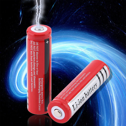 18650 Lithium Battery 3.7 V Volt 4800mah BRC 18650 Rechargeable Battery Li-ion Lithium Batteries For Power Bank Torch ► Photo 1/6