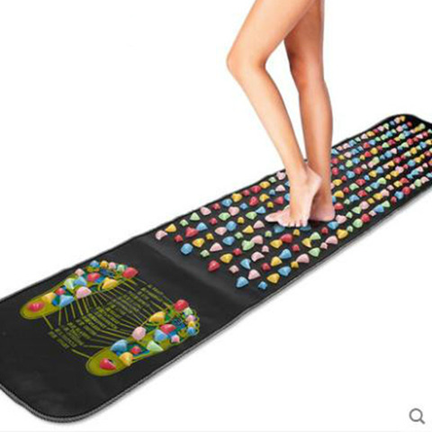 Health care tools foot massager imitation pebbles on gravel road foot massage cushion pedicures carpet carpet ► Photo 1/6
