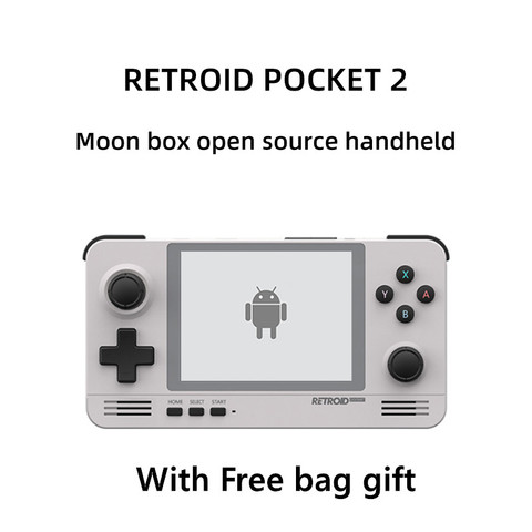 New Retroid Pocket 2 Retro Game Console 3.5 inch IPS Screen Android Pandora Dual System Switching 3D Wifi Handheld Games Player ► Photo 1/6