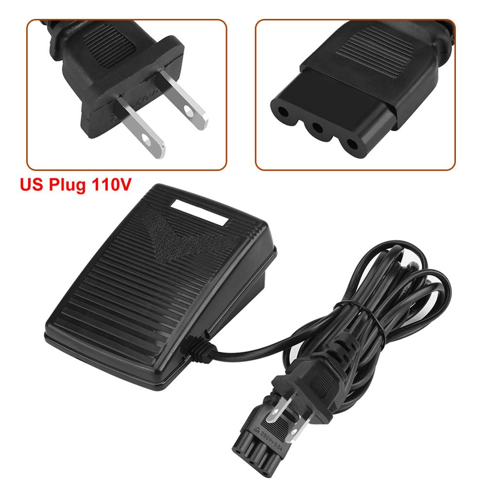 220-240V Electronic Sewing Control Pedal Home Sewing Machine Foot Pedal  Switch With Power Cord For Singer Sewing Accessories - AliExpress